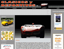 Tablet Screenshot of clasicosydeportivos.es